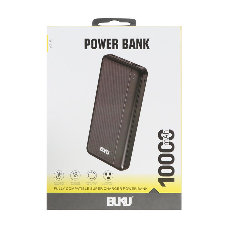 پاوربانک فست شارژ BUKU 10000mAh مدل PB-106 - سفید - MMS کد 1436876