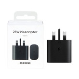 شارژر سه پین SAMSUNG 25W درجه یک TA800 ( فست و PD) مشکی )کد 841522