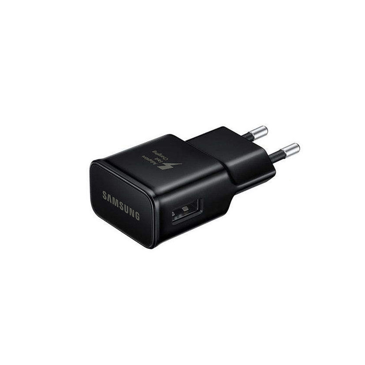شارژر دیواری فست تک پورت usb خروجی Samsung مدل EP-TA200 15W - مشکی NEW درجه یک کد 720400