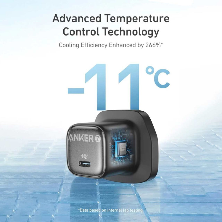 شارژر دیواری PD و فست تک پورت ANKER مدل A2698K11 با توان 30W و تکنولوژی IQ3 - مشکی کد1412558
