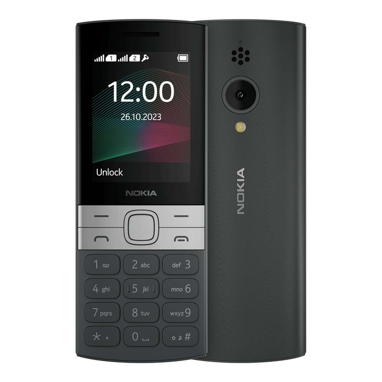 گوشی موبایل Nokia مدل 2023-150 دو سیم کارت - مشکی - مونتاژ ایران تحت لیسانس نوکیا