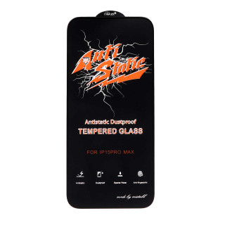 محافظ صفحه نمایش شیشه ای Apple iPhone 15 Pro Max - Full Cover Anti Static Mietubl