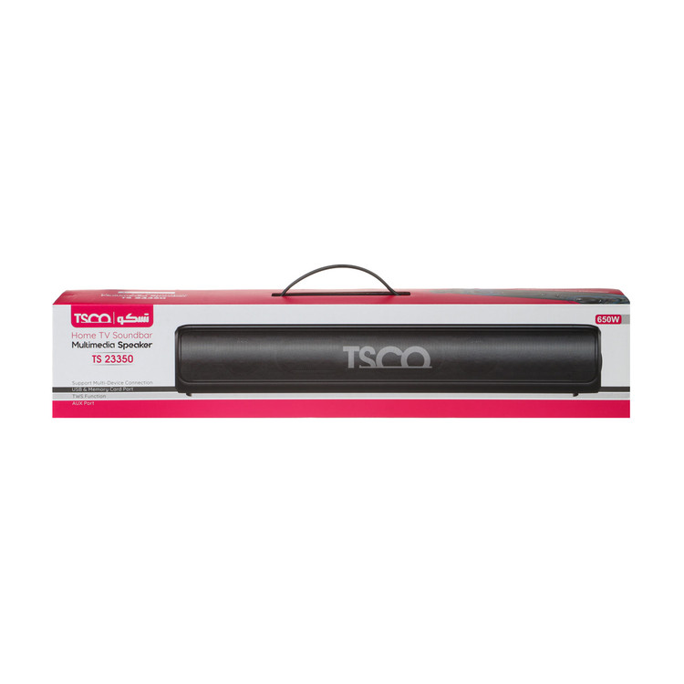 اسپیکر پرتابل ساندبار TSCO 10w مدل TS 23350 - مشکی